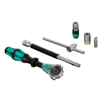Set antrenor cu capete tubulare 1/4" 8100 SA 2 Zyklop Speed Wera_4