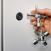 Ключ TwinKey для шкафов и систем запирания Knipex_5