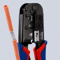 Cleste pentru sertizare conectori RJ Western Knipex_3