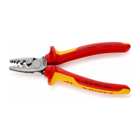 Клещи для обжима контактных гильз 180 мм Knipex_1
