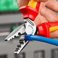 Клещи для обжима контактных гильз 180 мм Knipex_3