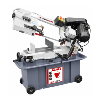 Ferastrau pentru debitare metal cu banda BS 712A 400V Cormak_2