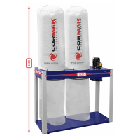 Вытяжка для стружки FM 500 400В Cormak_5