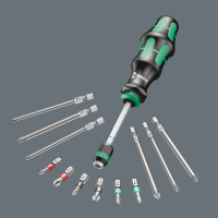 Set maner extensibil cu bituri 1/4" Kraftform Kompakt 20 Tool Finder 2 Wera_5