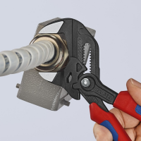 Cleste cheie reglabil manere bimateriale 180 mm Knipex_1
