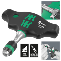 Set biti cu adaptor 1/4" Kraftform Kompakt 400 RA Set 1 Wera_7