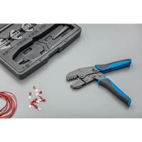 Cleste pentru sertizat cu capete înlocuibile 220mm Hoegert_1