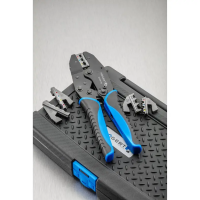 Cleste pentru sertizat cu capete înlocuibile 220mm Hoegert_2