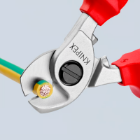 Кабелерез 1000V с пружиной 165 мм Knipex_1