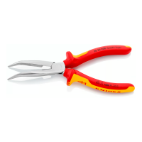 Пассатижи комбинированные изогнутые 1000V 200 мм Knipex_1