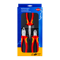 Набор диэлектрического инструмента (3 предмета) 00 20 12 VDE Knipex_0