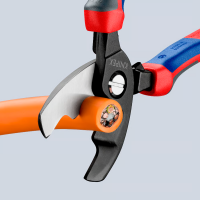 Кабелерез с двойными режущими кромками 200 мм 95 12 200 Knipex_1